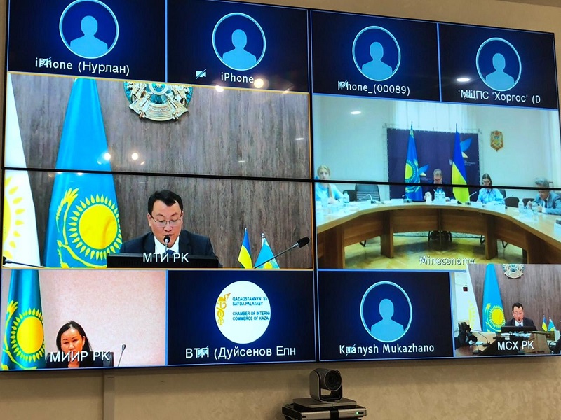 Казахстан и Украина обеспокоены снижением взаимного товарооборота  