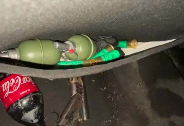 Машину с огнестрельным оружием задержали в Алматы