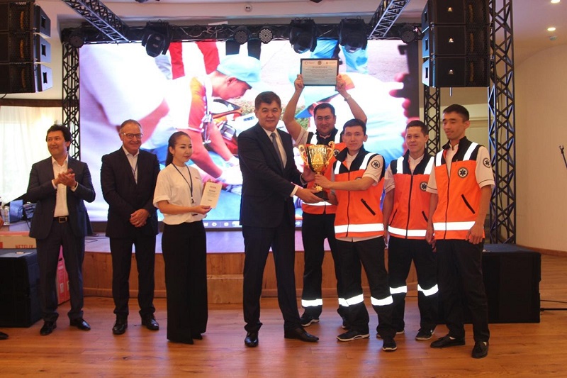 Столичная бригада скорой помощи признана лучшей в Казахстане  