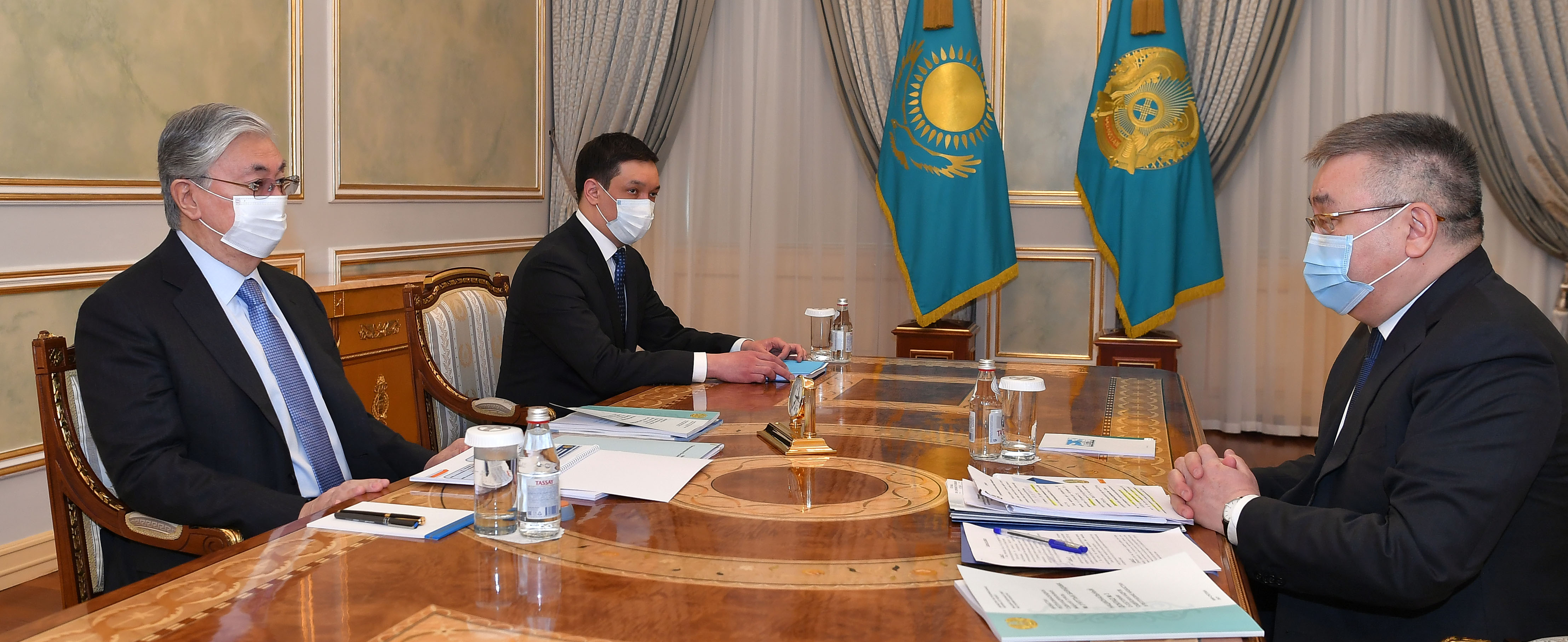 Президент Казахстана принял председателя Высшего судебного совета 