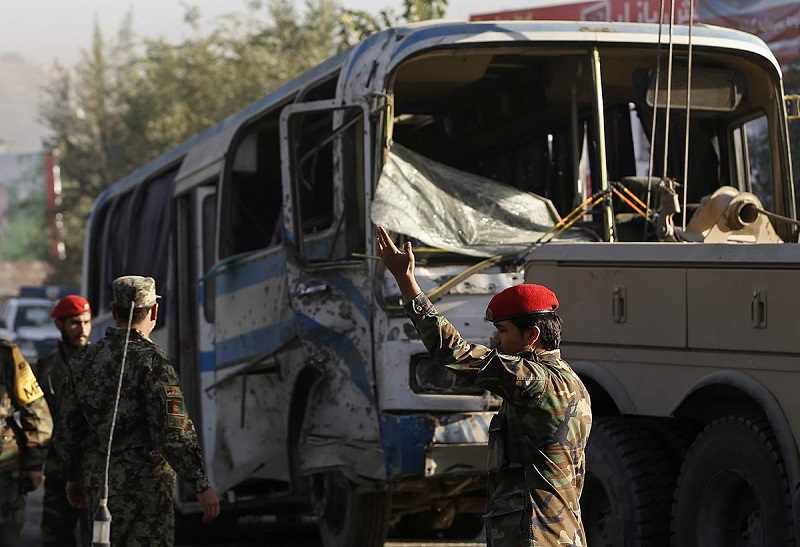В Афганистане подорвали автобус 