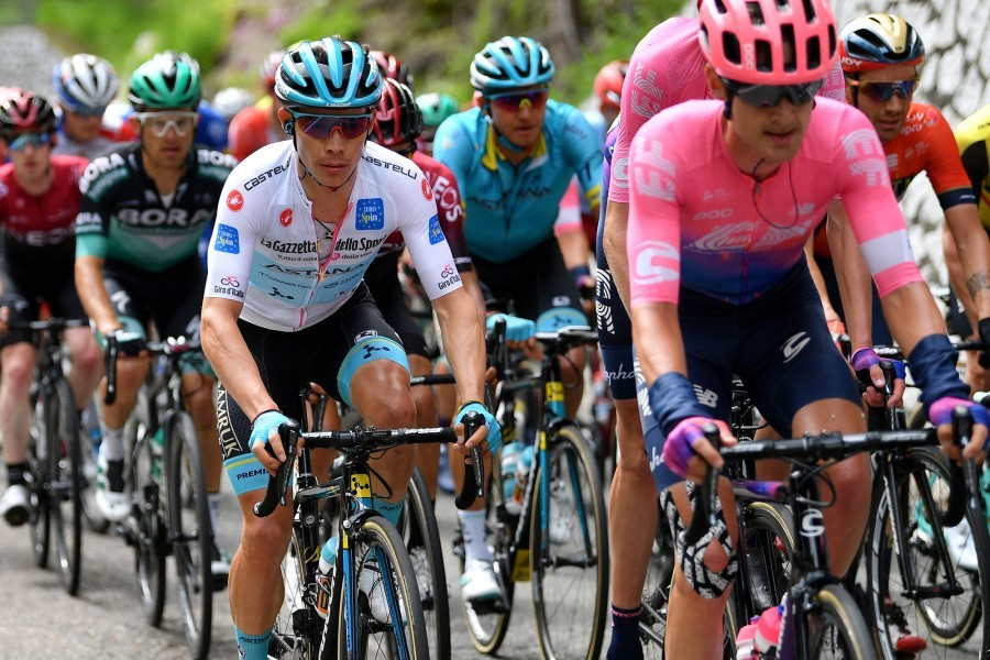 Капитан "Астаны" поднялся в общем зачете велогонки "Джиро д’Италия"  