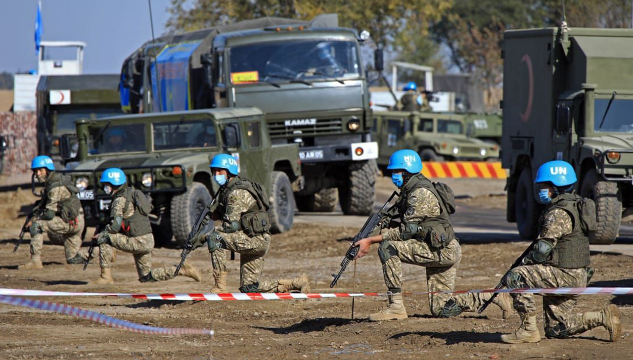 Пятая миротворческая рота Казахстана проходит подготовку для отправки в Ливан  
