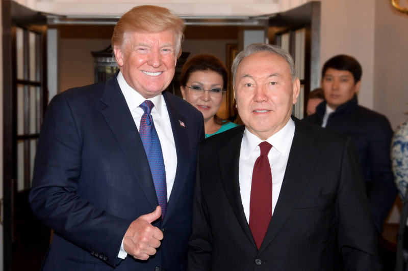 Трамп приветствует решение Нурсултана Назарбаева о конституционной передаче власти  