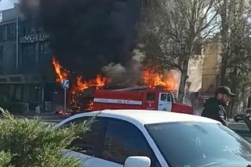 Взрыв в Бишкеке прогремел в кафе  
