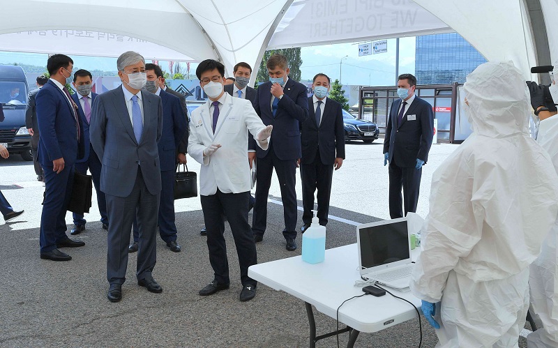 Бақытжан Сағынтаев Президентке қаладағы эпидемиологиялық ахуал жайында есеп берді