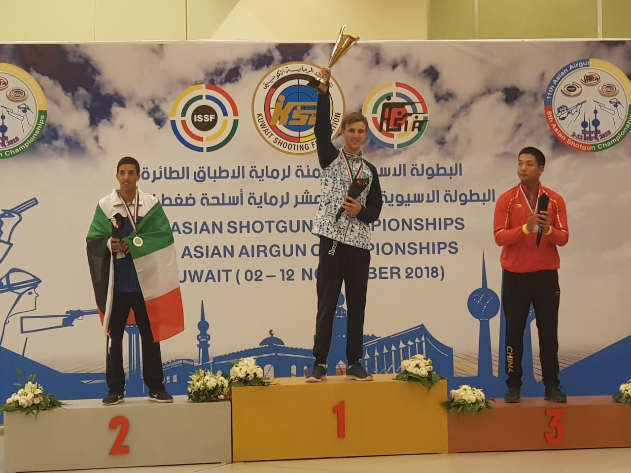 Казахстанец стал чемпионом Азии по стендовой стрельбе 