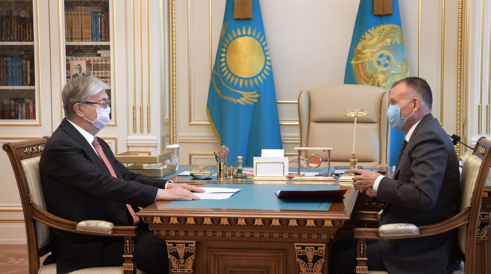Касым-Жомарт Токаев и глава ЦИК обсудили опыт избирательных органов по проведению выборов 