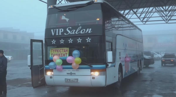 "Түркістан-Ташкент" халықаралық автобус бағыты ашылды