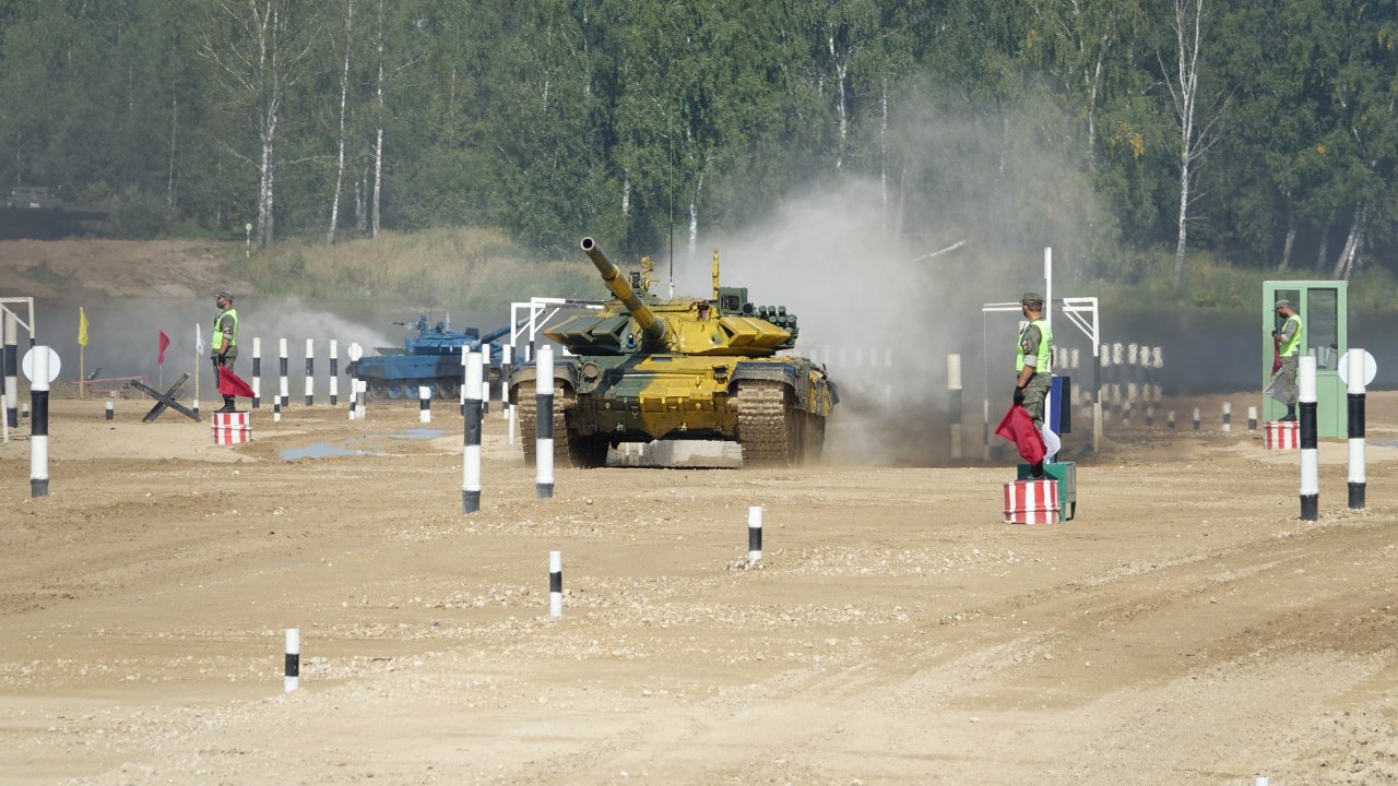 Казахстанские танкисты финишировали  вторыми в индивидуальной гонке