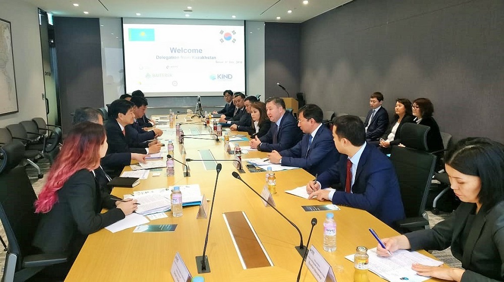Делегация холдинга "Байтерек" встретилась с руководителями крупнейших корейских компаний 