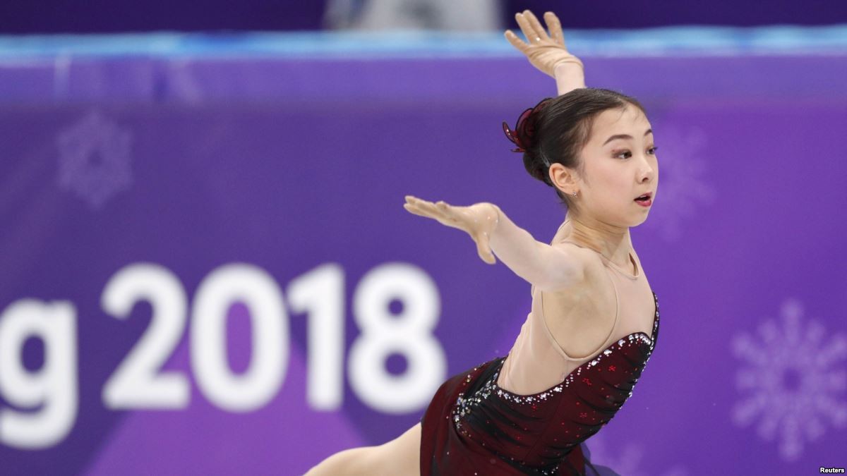 Казахстанка идёт шестой после короткой программы на Гран-при Skate Canada 2018  