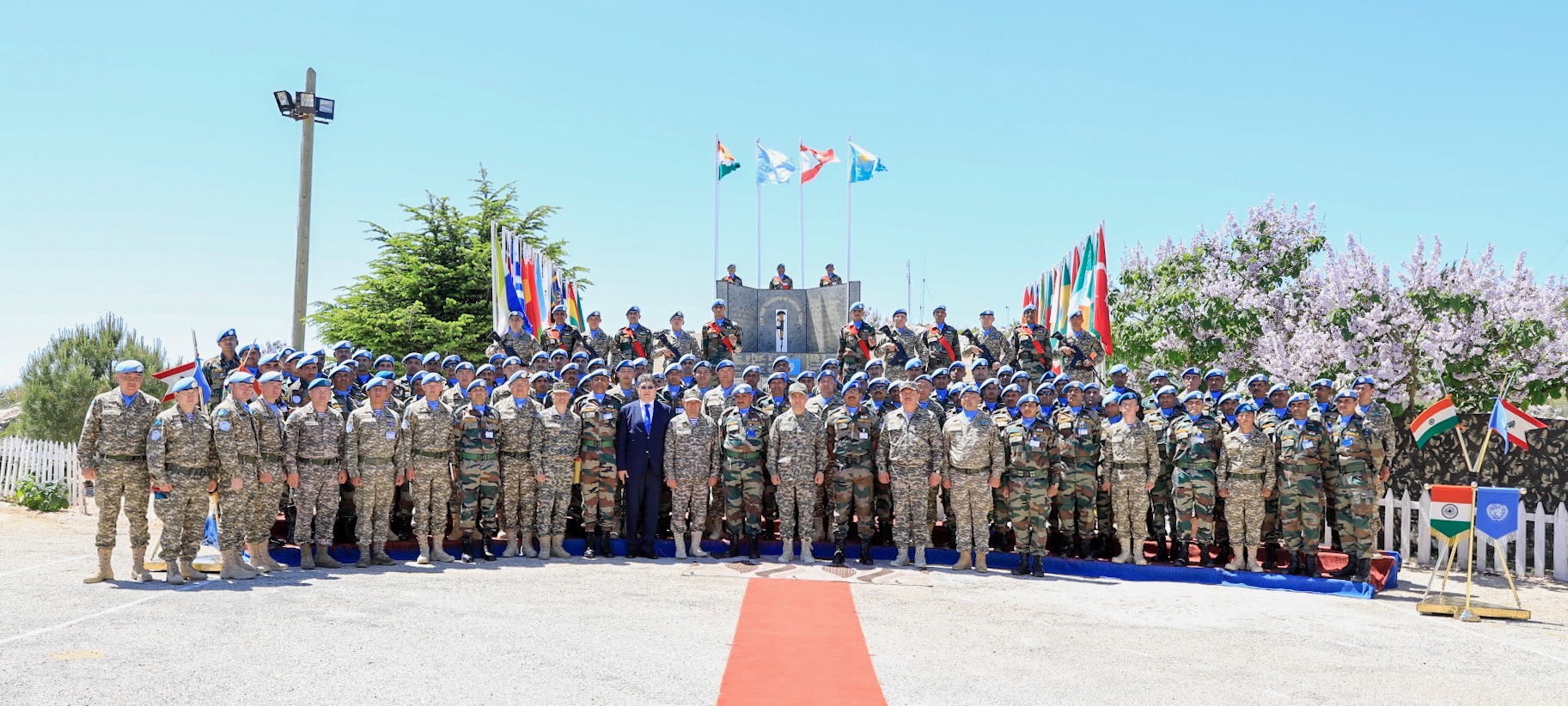 Казахстан проводит ротацию своего миротворческого контингента в Ливане   