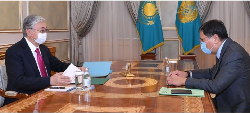 Президент Казахстана принял председателя Нацбанка  