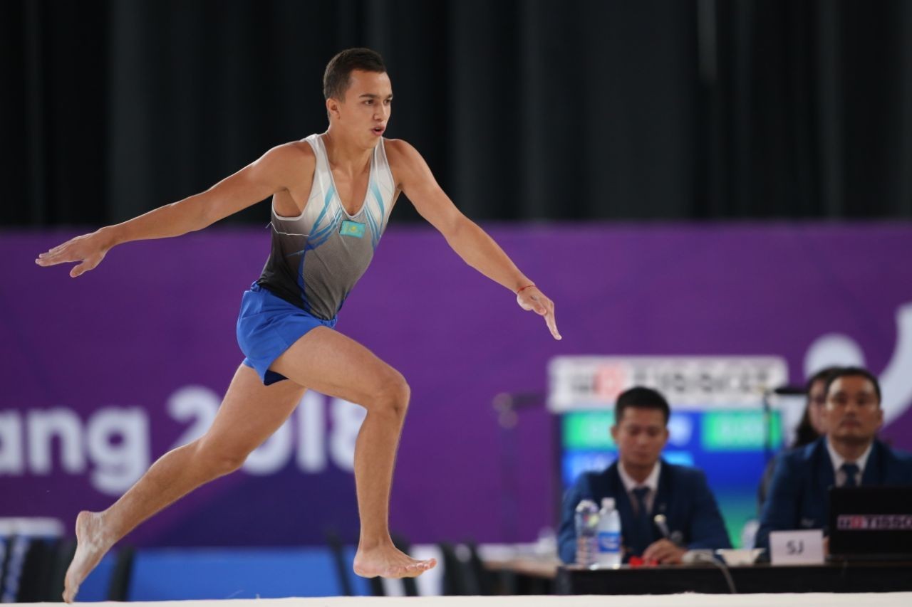 Кубок мира по спортивной гимнастике: казахстанец вошёл в топ-5 