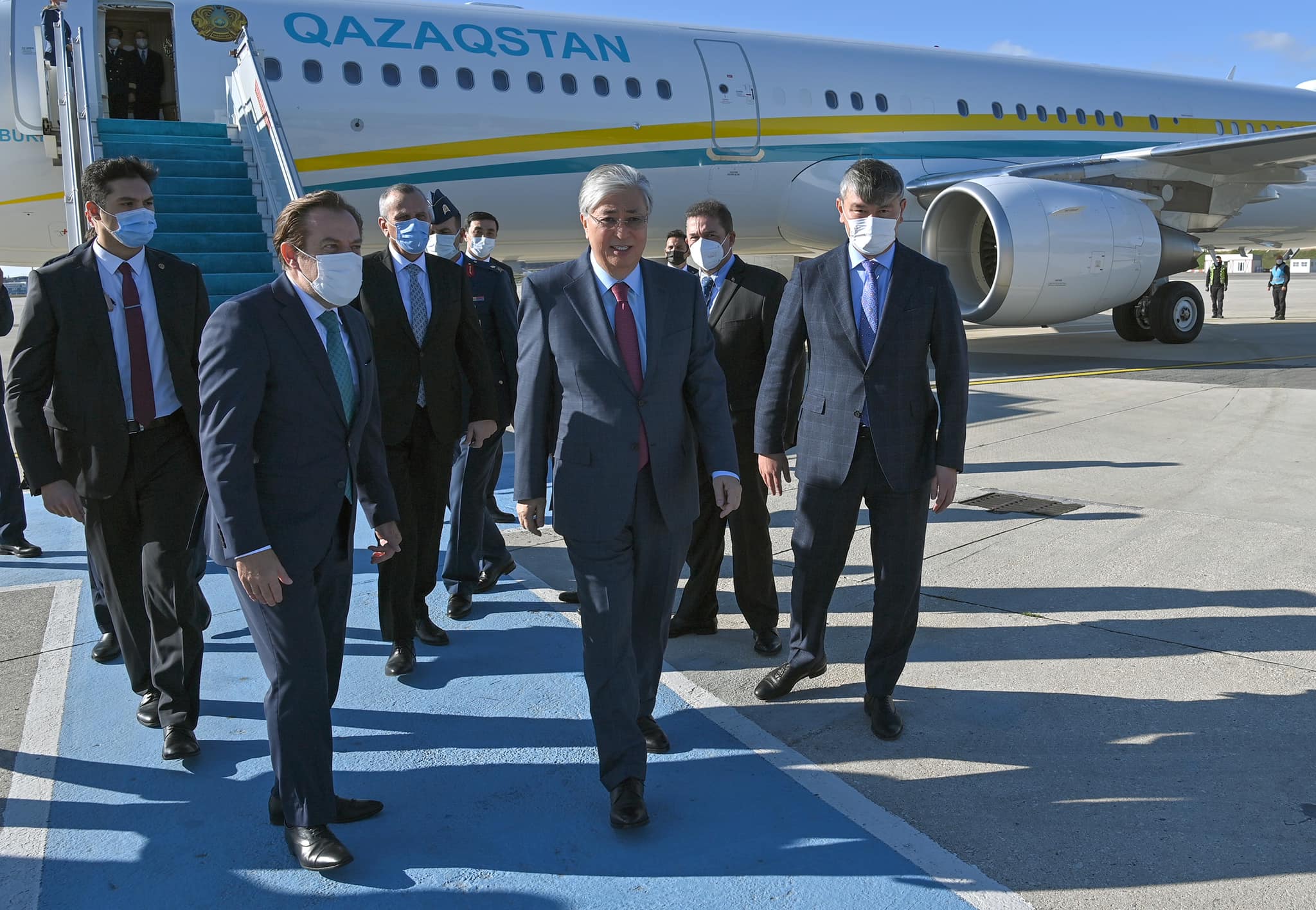 Президент Түркі кеңесі саммитіне қатысу үшін Ыстанбұлға келді 