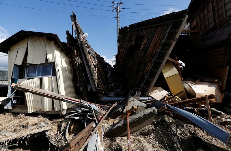 Число жертв тайфуна Хагибис в Японии возросло до 77 человек 