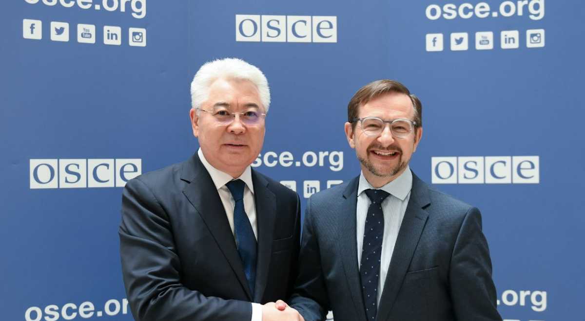 Казахстан готов содействовать усилиям ОБСЕ по укреплению безопасности – глава МИД