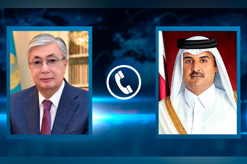 О чем президент Казахстана говорил с эмиром Катара  
