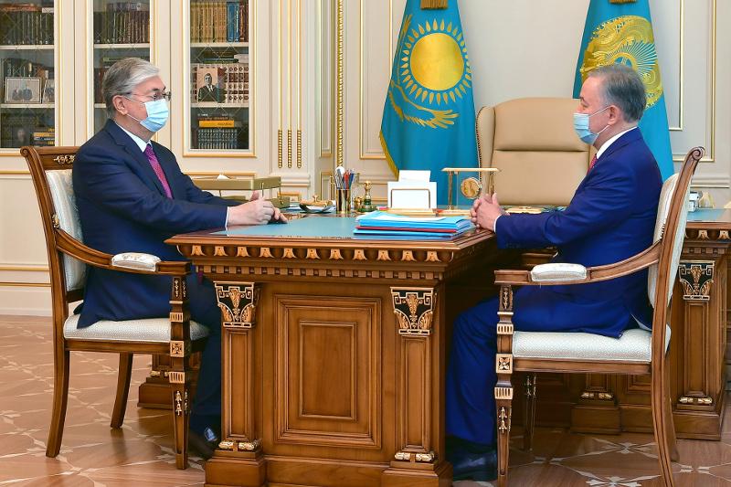 Спикер мажилиса доложил президенту Казахстана о результатах работы депутатов  