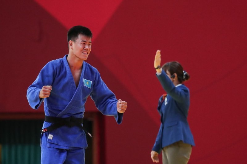 Казахстанец завоевал бронзу на международном турнире по дзюдо Grand Slam в Абу-Даби 