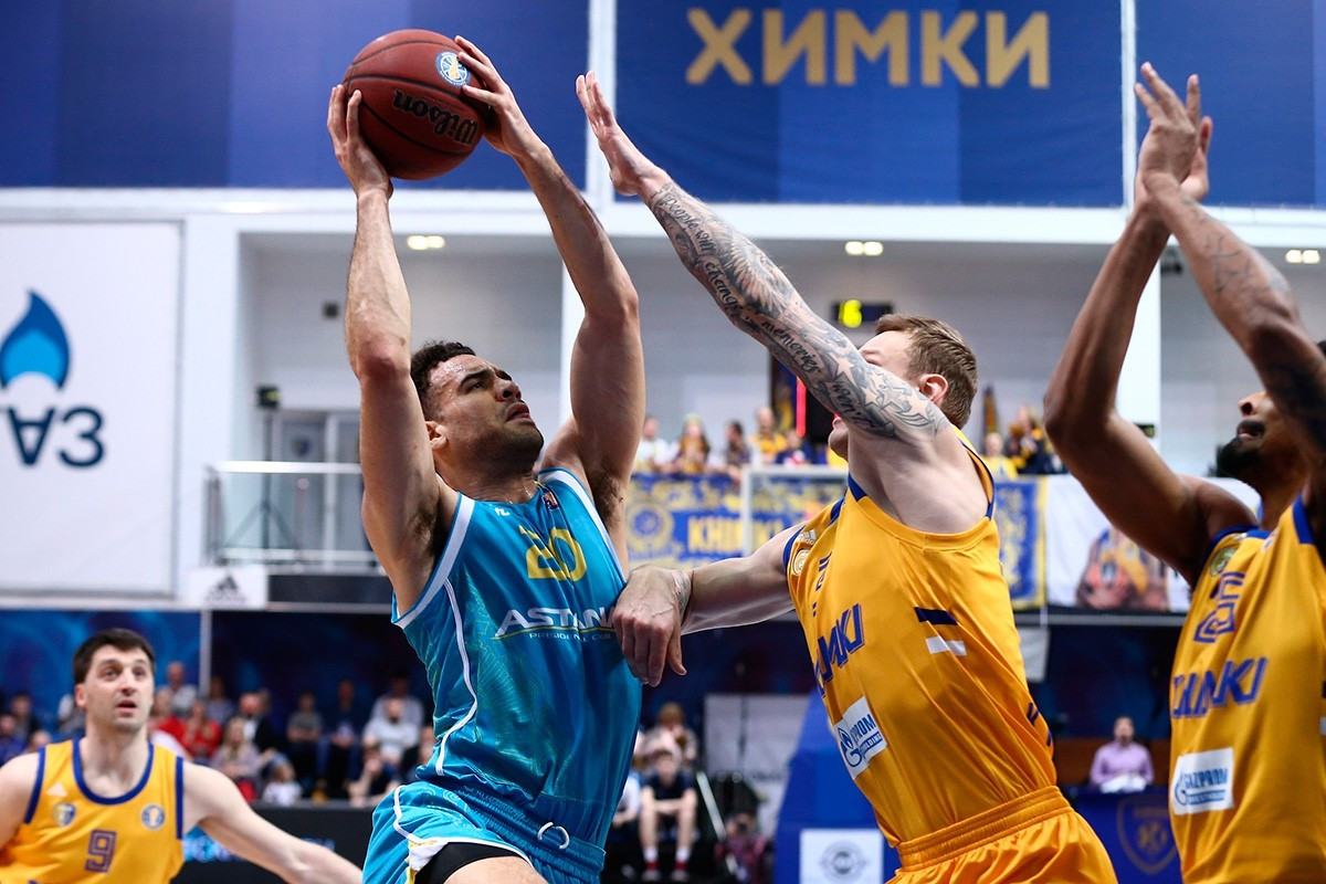 Баскетболисты столичного клуба "Астана" уступили "Химкам"  