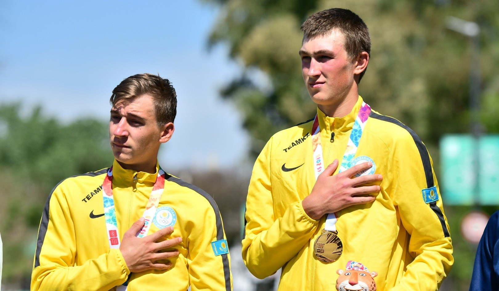 Казахстанские победители юношеской Олимпиады-2018 подписали контракт с велокомандой "Астана – Premier Tech"