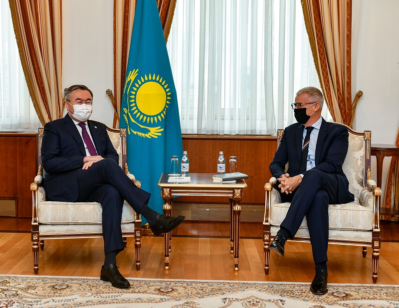 Посол Франции завершил свою миссию в Казахстане  