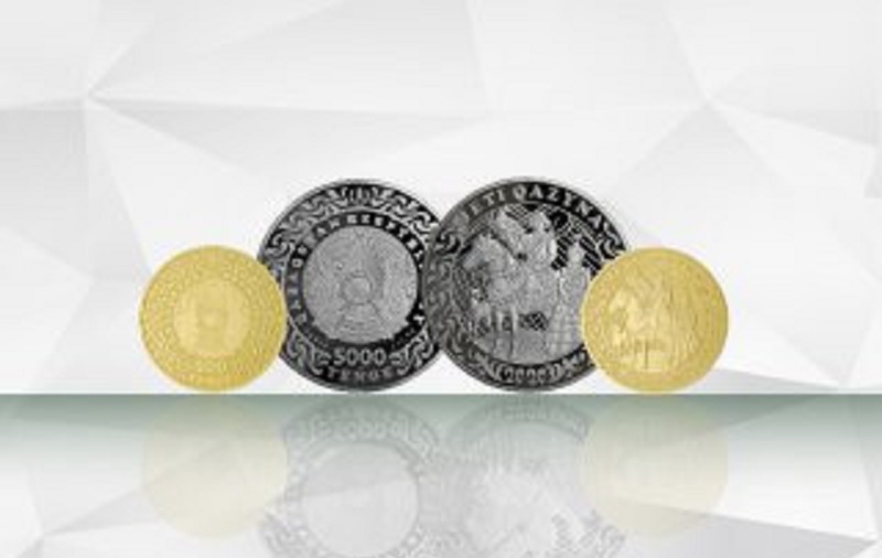 Нацбанк РК выпускает в обращение коллекционные монеты из серии "Сокровища степи"