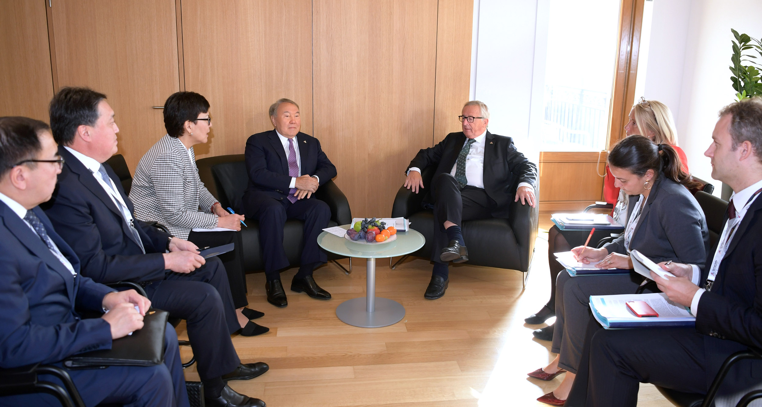 Назарбаев встретился с председателем Европейской комиссии