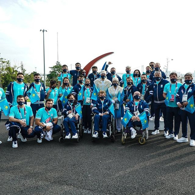 Казахстан принял участие в открытии Паралимпийских игр в Токио