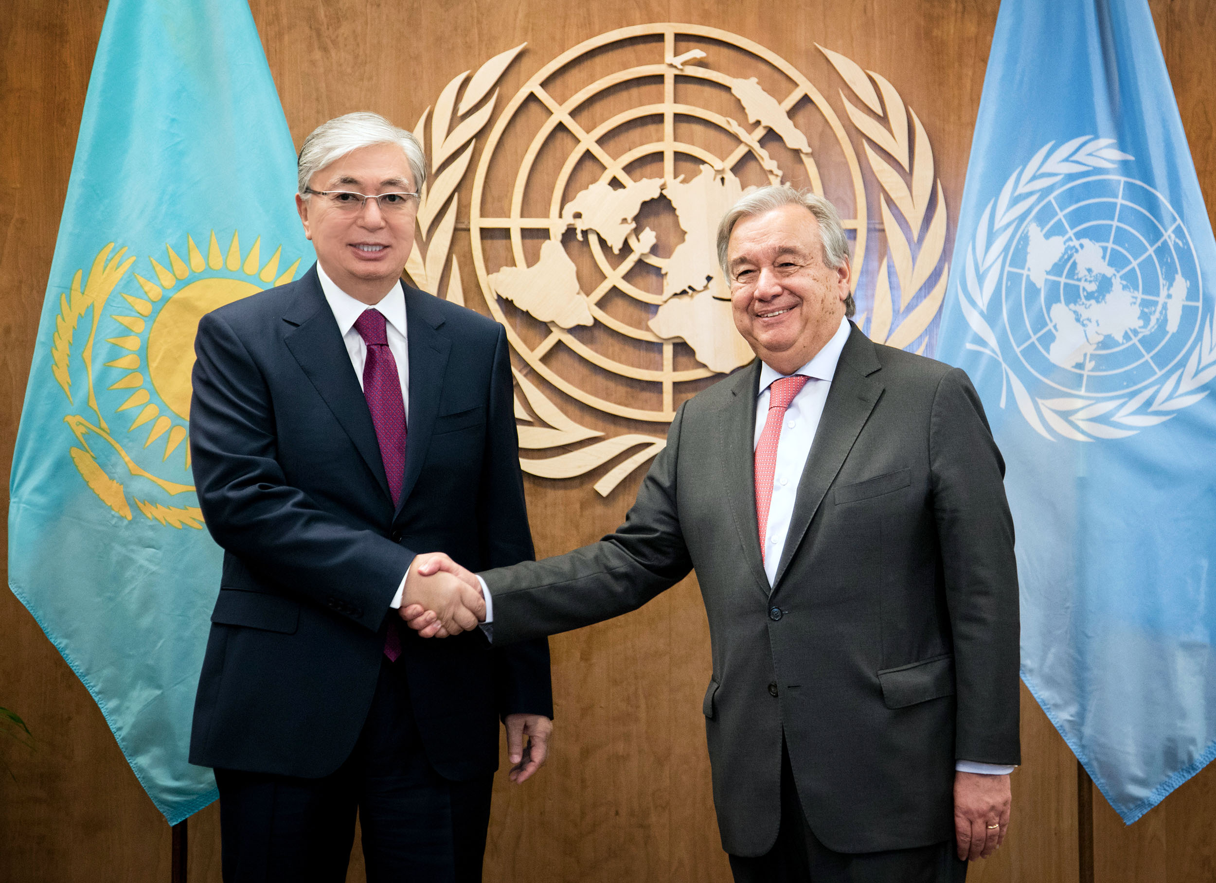 Токаев и Гутерриш обсудили возможное расширение участия Казахстана в миротворческих операциях под эгидой ООН