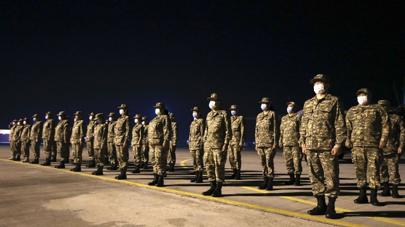 Военные медики РК вернулись из Ливана  