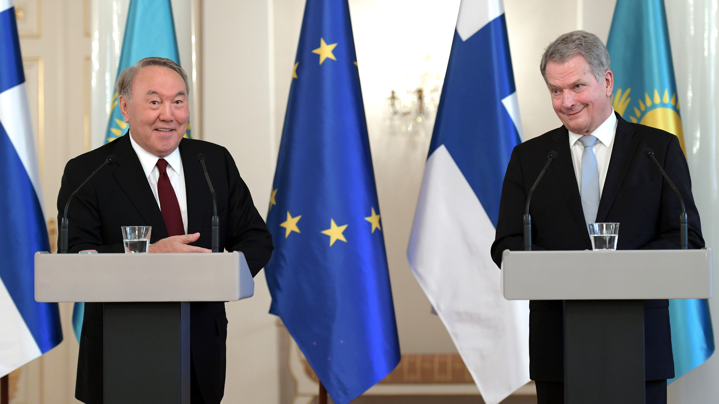 Президент РК надеется на содействие Финляндии в укреплении сотрудничества Казахстана с Евросоюзом 