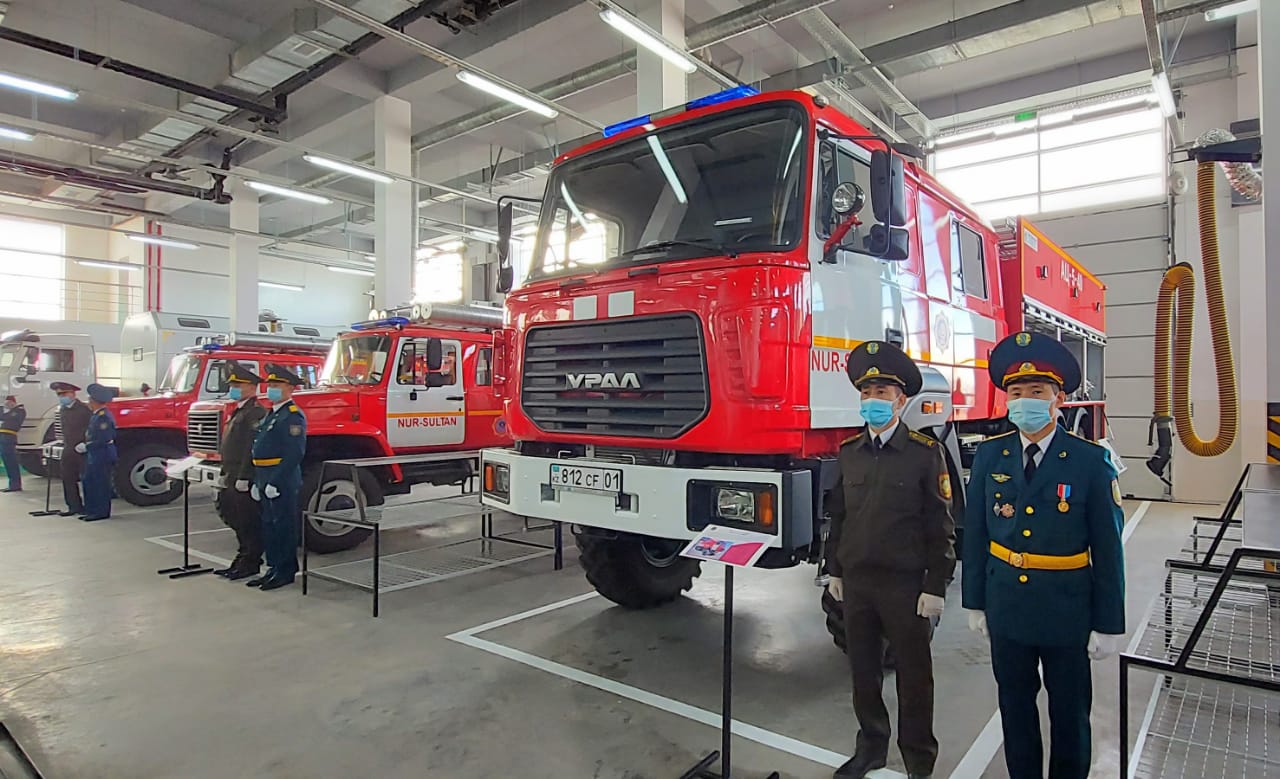 Байконурский район столицы будет обслуживать новое пожарное депо