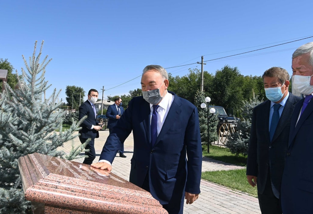 Что посетил Нурсултан Назарбаев в Жамбылской области 
