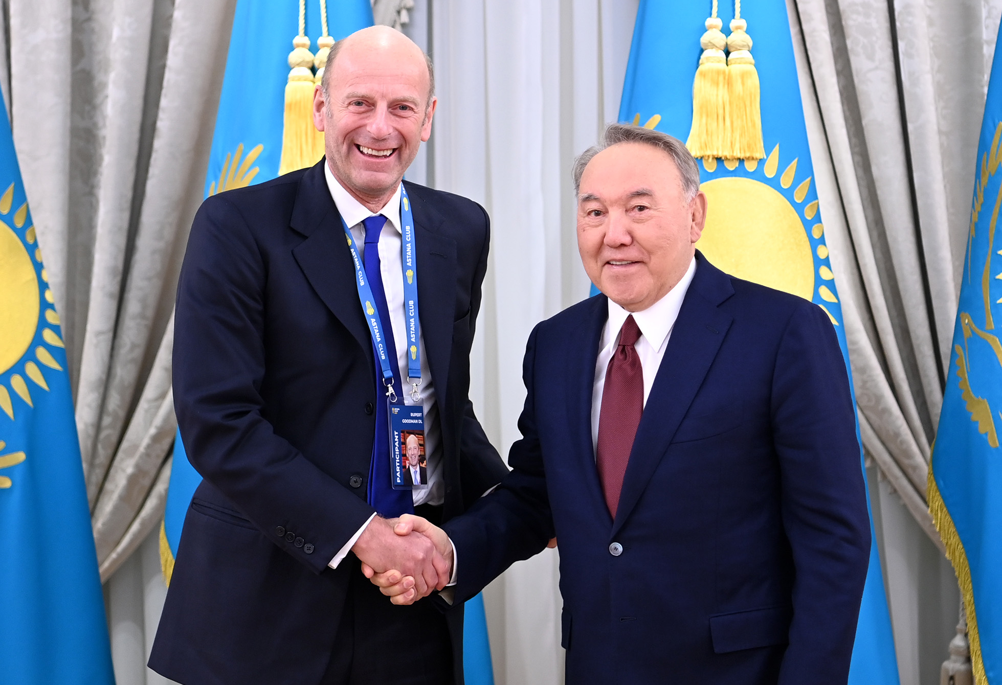 Назарбаев встретился с председателем британо-казахского общества