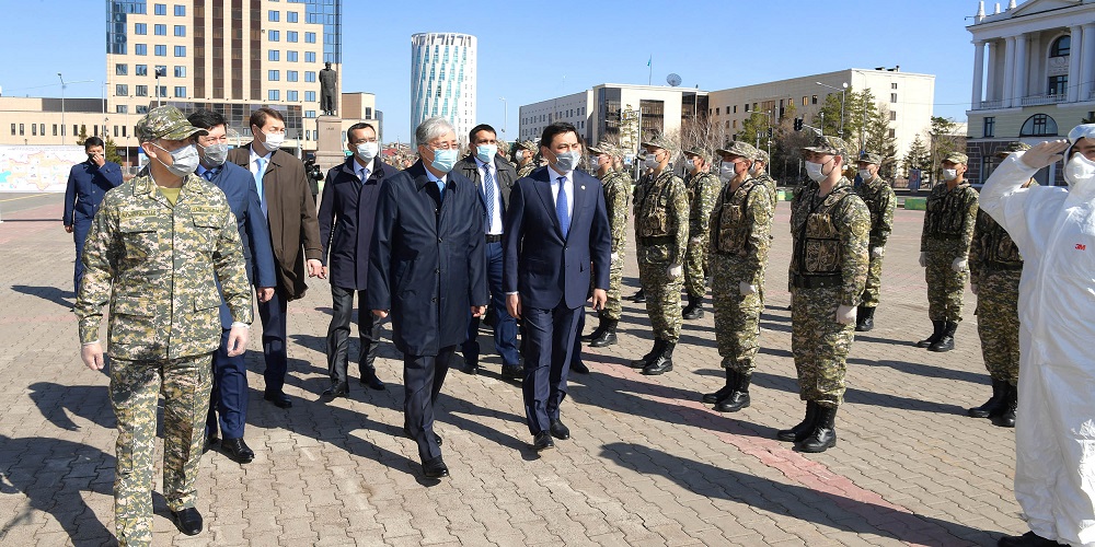 Министр обороны доложил Касым-Жомарту Токаеву о ходе призыва на специальные сборы