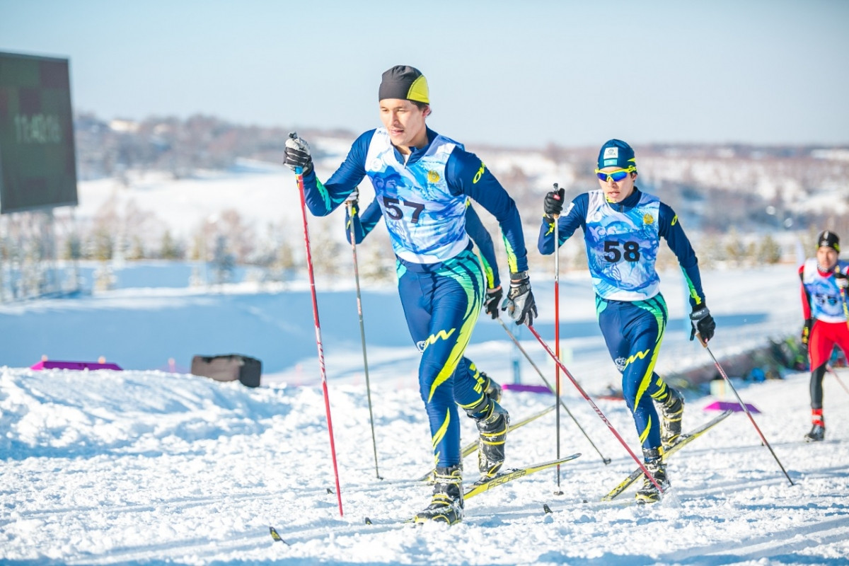 Кубок Казахстана по лыжным гонкам проходит в Алматинской области 