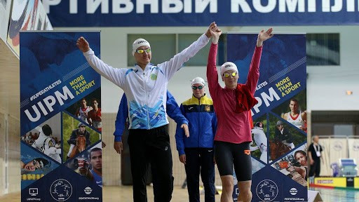 Казахстанские пятиборцы выступили в квалификации мирового онлайн-турнира