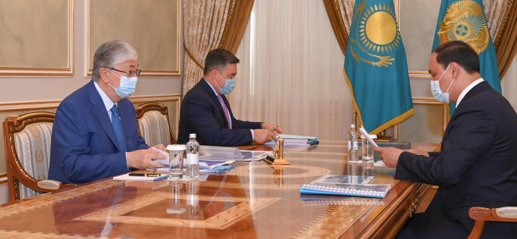 Касым-Жомарт Токаев заслушал отчет о текущем состоянии АПК страны
