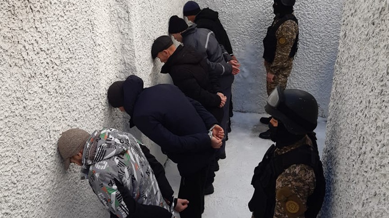 В Казахстане задержана группа радикалов, планировавшая теракты   