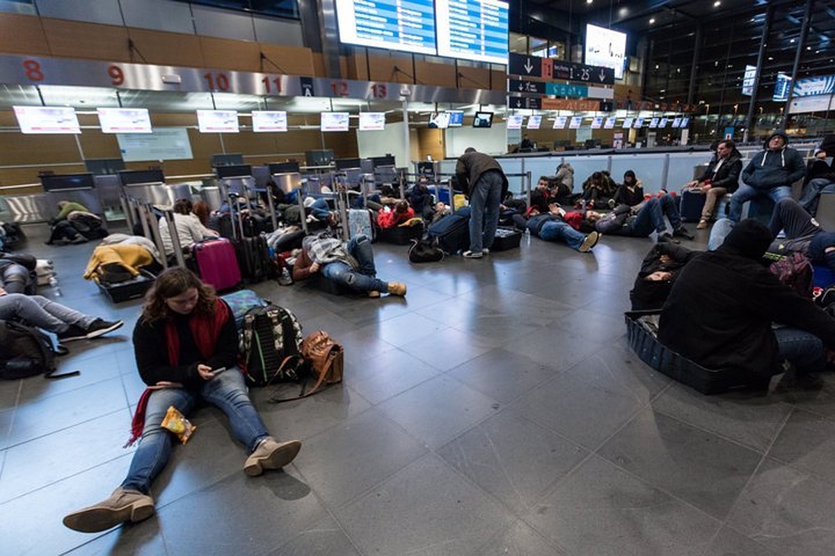 В Бельгии 13 февраля не будут принимать и отправлять авиарейсы  