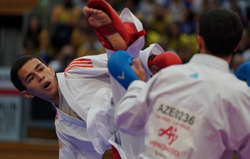 Кайсар Алпысбаев взял золото Премьер-лиги серии А по карате  