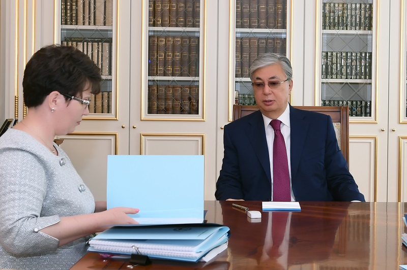 Наталья Годунова доложила Касым-Жомарту Токаеву об оценке госбюджета на 2020-2022 гг.  