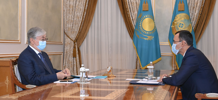 Касым-Жомарт Токаев ознакомлен с планами работы сената парламента 