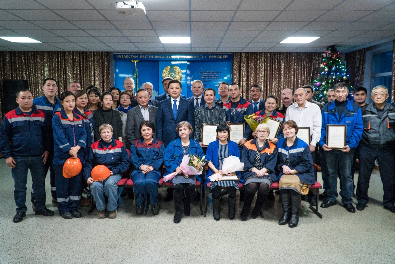 «Астана-Энергия» қызметкерлеріне сыйақы берілді
