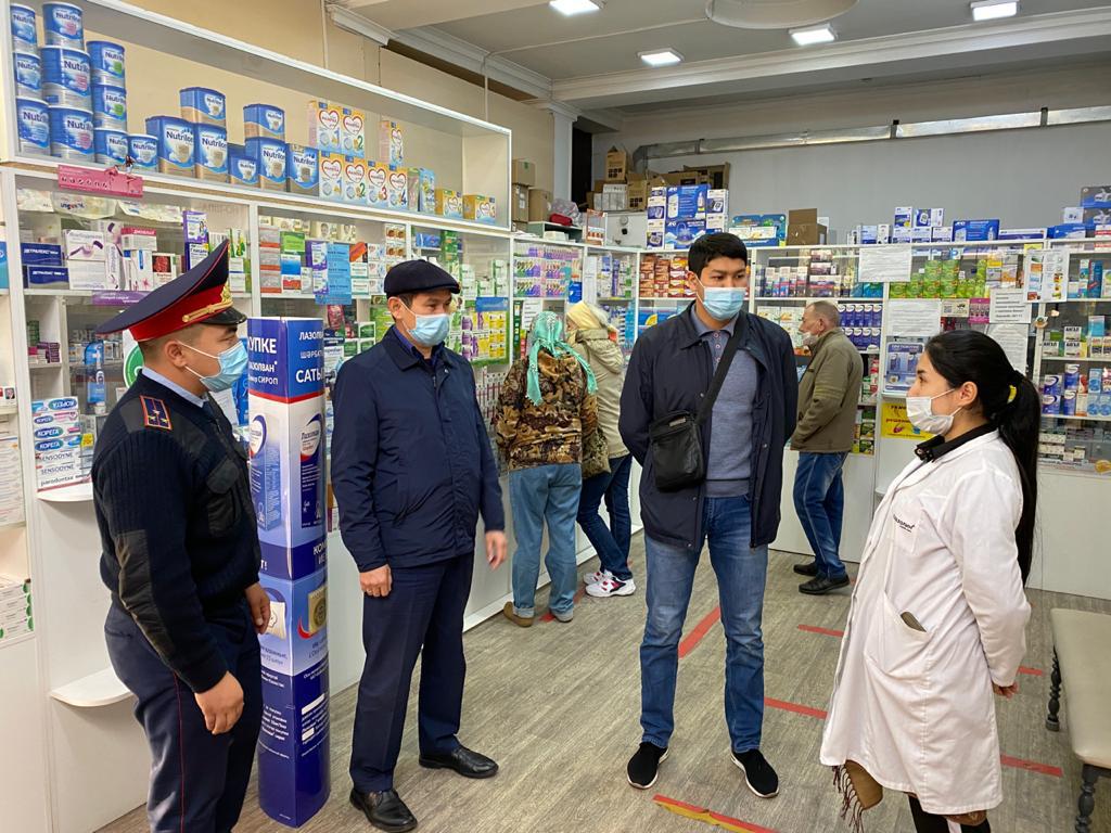В Алматы проводится усиленный мониторинг соблюдения карантина 
