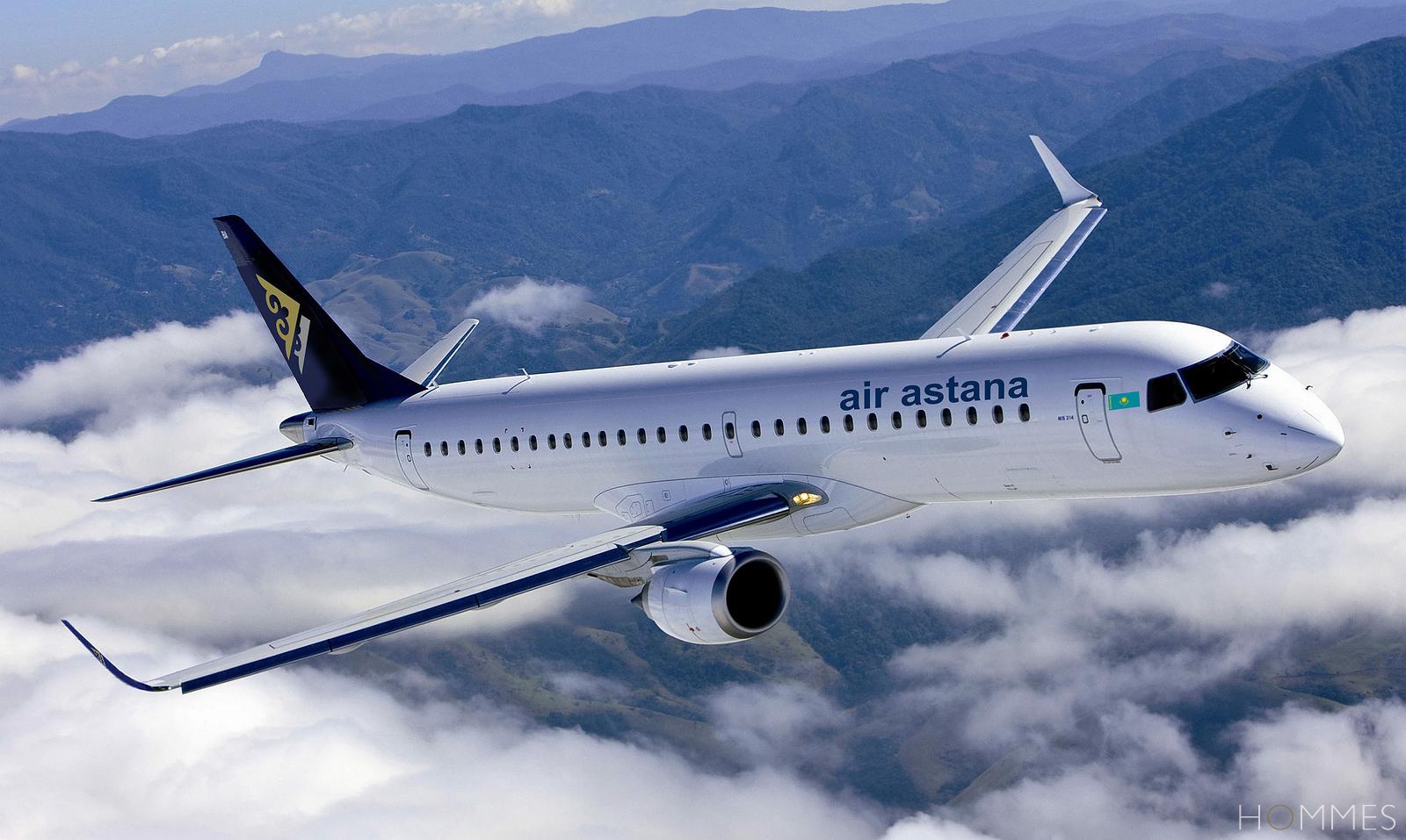 Авиакомпания Air Astana получила третий самолет Embraer 190-Е2