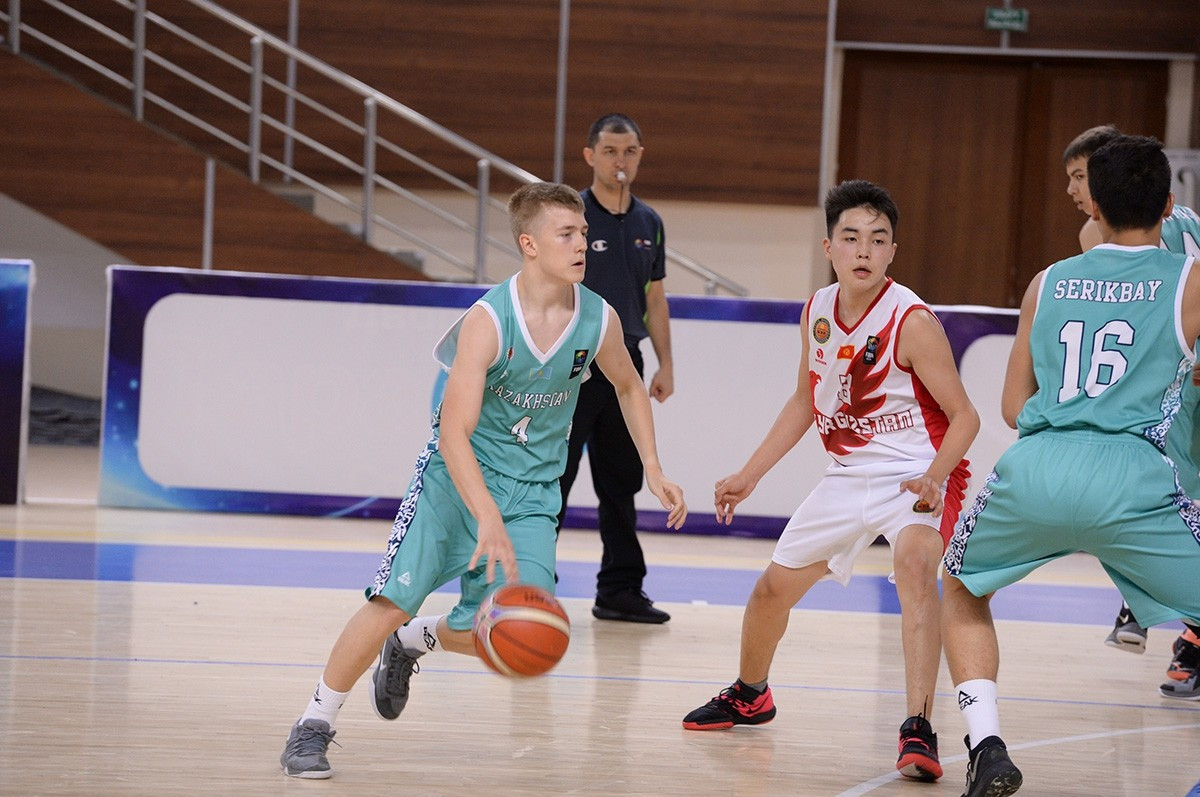 Баскетболисты Казахстана U-16 разгромили сборную Кыргызстана   
